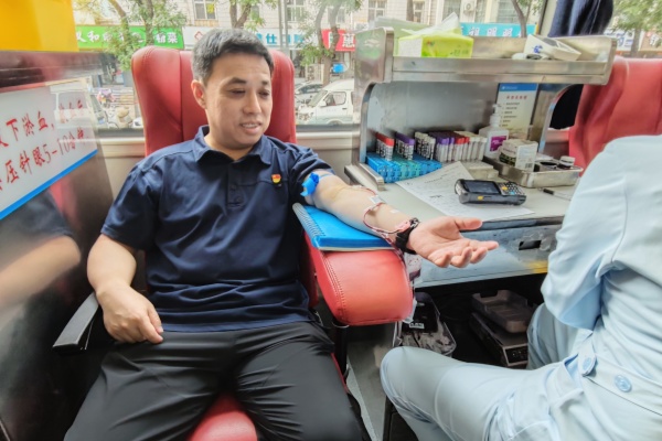 公司開展2025年無(wú)償獻(xiàn)血活動(dòng)